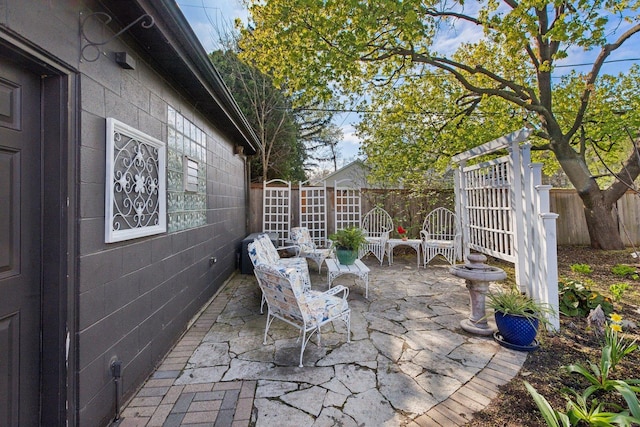 1424 Glencoe Ave, Highland Park, IL 60035 - view of patio / terrace