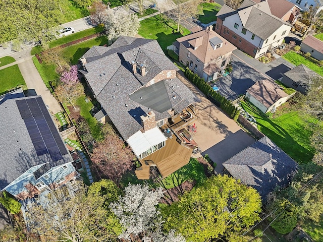 1424 Glencoe Ave, Highland Park, IL 60035 - aerial view of residential area