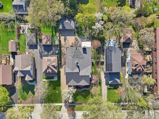 1424 Glencoe Ave, Highland Park, IL 60035 - aerial overview of property's location featuring nearby suburban area