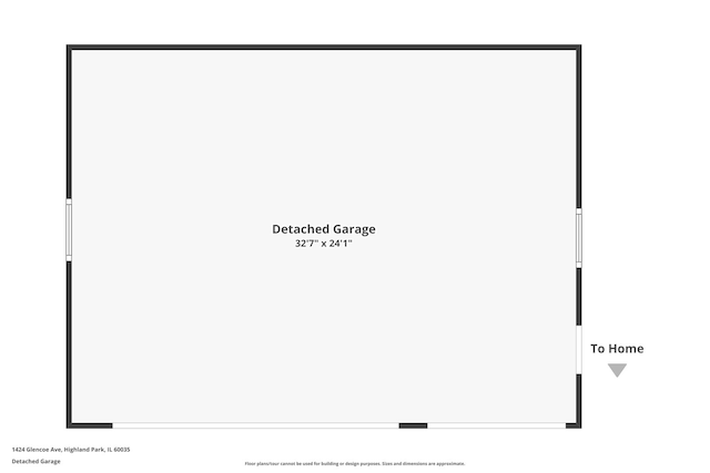 1424 Glencoe Ave, Highland Park, IL 60035 - room layout