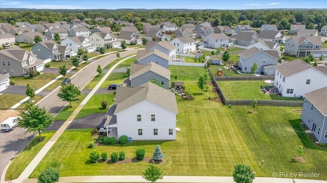 2093 Squire Cir, Yorkville, IL 60560 - aerial view of residential area