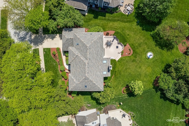 2417 Wentworth Ln, Aurora, IL 60502 - drone / aerial view
