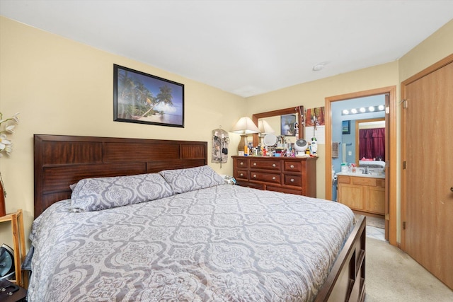 46 Harmony Ln, Romeoville, IL 60446 - bedroom with light colored carpet and ensuite bath