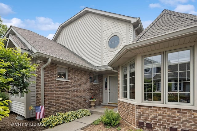 13922 Steepleview Ln, Lemont, IL 60439 - view of front of property featuring brick siding and a shingled roof
