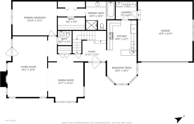 13922 Steepleview Ln, Lemont, IL 60439 - view of property floor plan