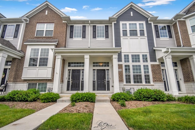 13926 S Addison Trl, Homer Glen, IL 60491 - view of property with brick siding and a porch