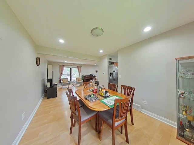 4400 Waubansie Ln, Lisle, IL 60532 - dining space featuring light wood-style flooring and recessed lighting