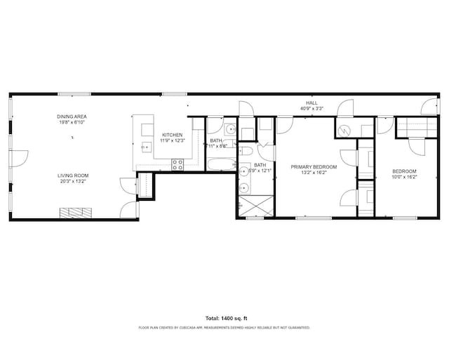 2309 W Chicago Ave Unit 1, Chicago, IL 60622 - view of floor plan / room layout