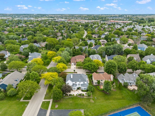499 Waubonsee Cir, Oswego, IL 60543 - aerial perspective of suburban area