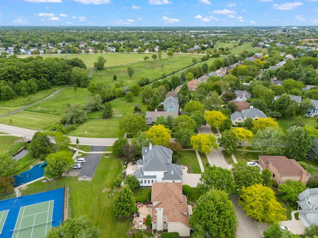 499 Waubonsee Cir, Oswego, IL 60543 - aerial view of residential area