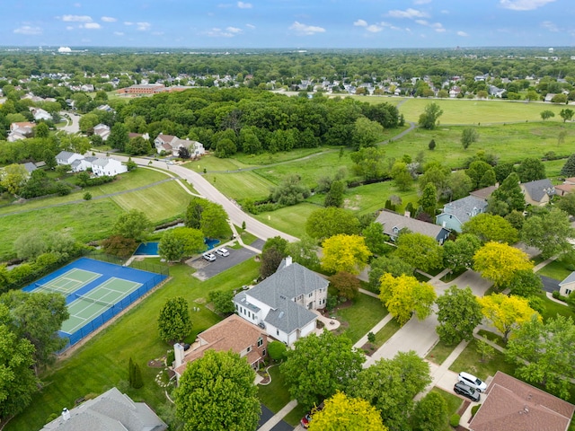 499 Waubonsee Cir, Oswego, IL 60543 - aerial perspective of suburban area