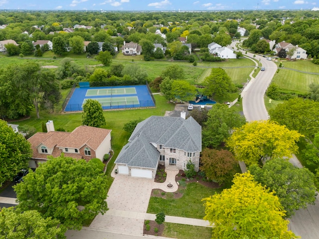 499 Waubonsee Cir, Oswego, IL 60543 - aerial view of residential area