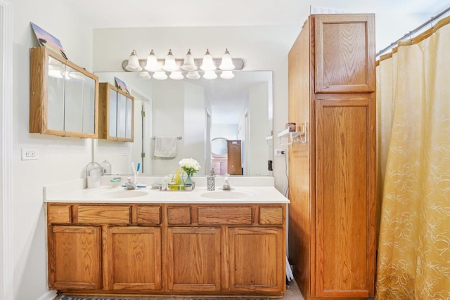 4801 Bordeaux Dr, Lake In The Hills, IL 60156 - bathroom featuring double vanity
