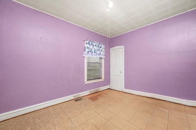 3523 W 60th Pl, Chicago, IL 60629 - empty room featuring baseboards and tile patterned floors