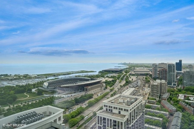 1235 S Prairie Ave Unit 3605, Chicago, IL 60605 - view of urban area featuring a large body of water
