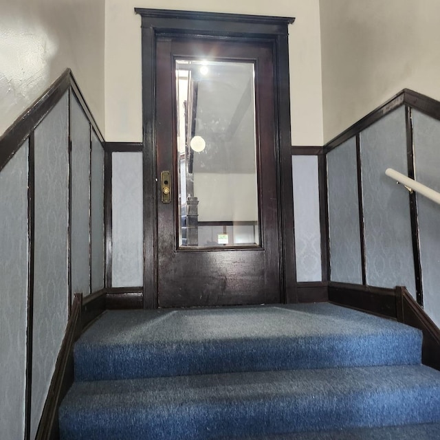 7601 S Morgan St, Chicago, IL 60620 - stairs featuring a decorative wall