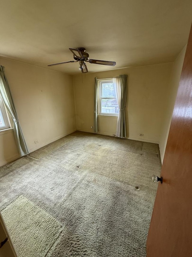 2452 S 6th Ave, North Riverside, IL 60546 - carpeted empty room with ceiling fan