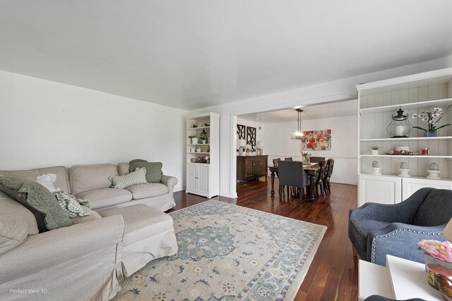 26 Fox Ln, Palos Park, IL 60464 - living room with dark wood finished floors