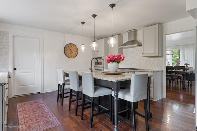 26 Fox Ln, Palos Park, IL 60464 - dining room with dark wood-style floors
