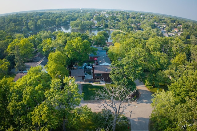 545 Delaware Dr, Lake In The Hills, IL 60156 - drone / aerial view of a nearby body of water
