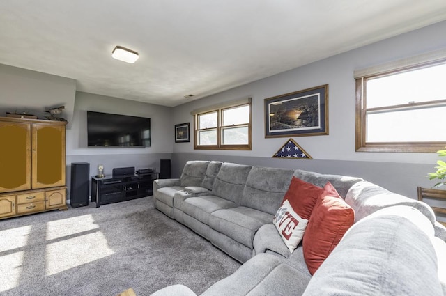 1401 Funderburk Dr, Winthrop Harbor, IL 60096 - living area featuring carpet floors