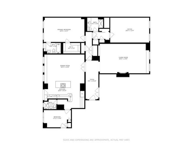 3500 N Lake Shore Dr Unit 5D, Chicago, IL 60657 - view of floor plan / room layout