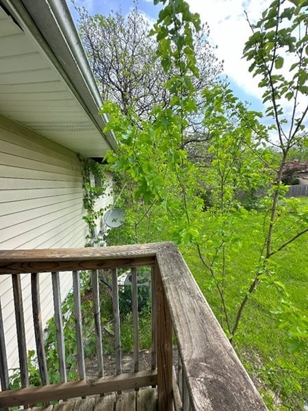1764 Ross Cres, Sauk Village, IL 60411 - view of deck