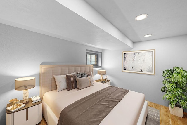 2530 W Morse Ave, Chicago, IL 60645 - bedroom with wood finished floors and recessed lighting