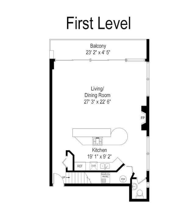2315 W Wabansia Ave Unit 3Ne, Chicago, IL 60647 - home floor plan