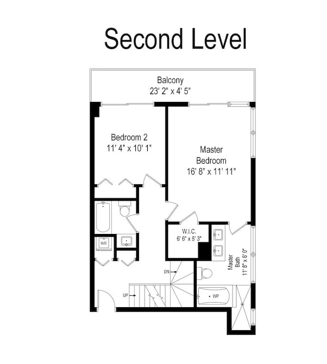 2315 W Wabansia Ave Unit 3Ne, Chicago, IL 60647 - floor plan / room layout