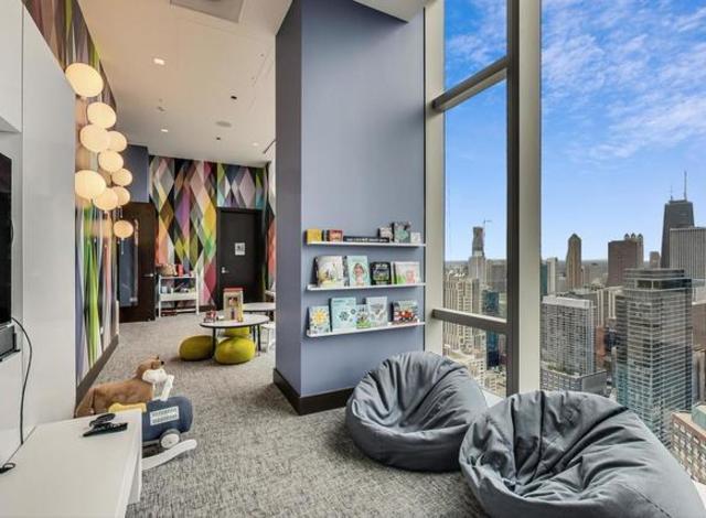 363 E Wacker Dr Unit 1602, Chicago, IL 60601 - interior space featuring a skyline view and floor to ceiling windows