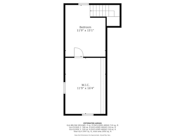 1207 Oakland Ave, Joliet, IL 60435 - view of floor plan / room layout