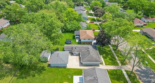 1434 Somerset Ln, Schaumburg, IL 60193 - aerial view of residential area