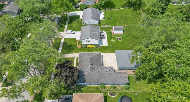 1434 Somerset Ln, Schaumburg, IL 60193 - drone / aerial view