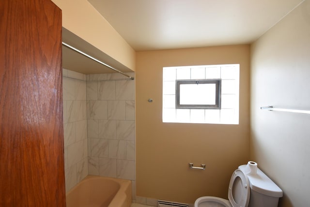 10945 S Lowe Ave, Chicago, IL 60628 - bathroom featuring toilet and shower / tub combination