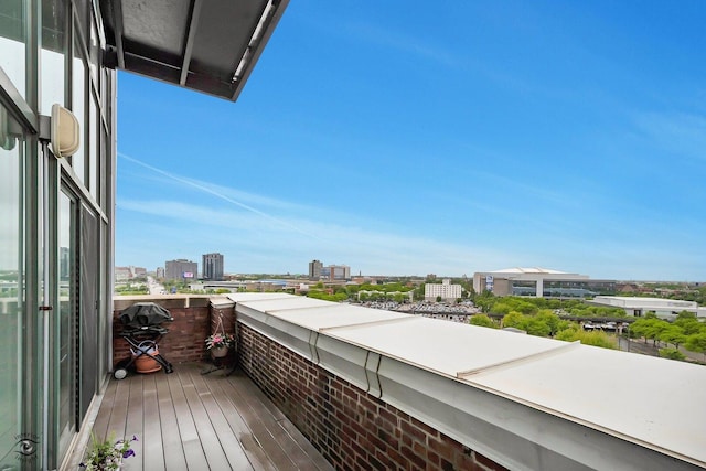 1645 W Ogden Ave Unit 722, Chicago, IL 60612 - balcony featuring a city view