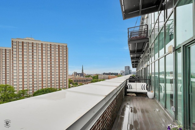 1645 W Ogden Ave Unit 722, Chicago, IL 60612 - balcony with a city view