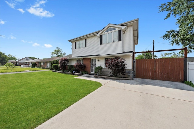 6315 W 83rd Pl, Burbank, IL 60459 - traditional home featuring a gate
