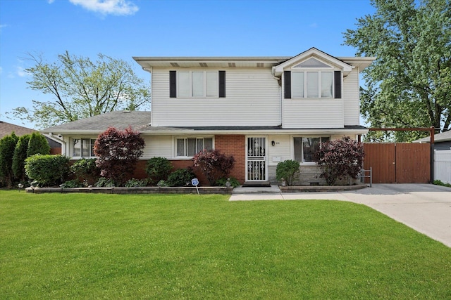 6315 W 83rd Pl, Burbank, IL 60459 - traditional-style home with brick siding and a gate