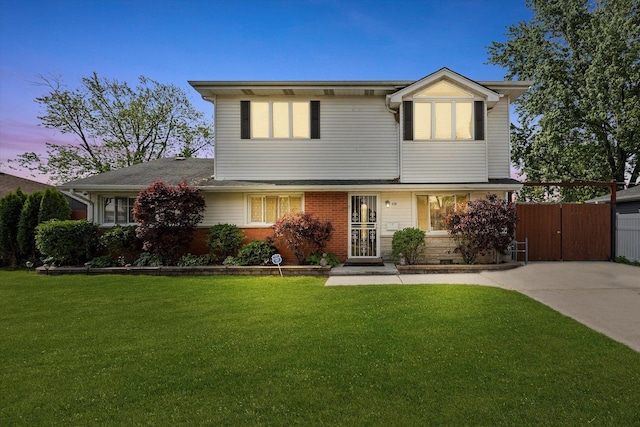 6315 W 83rd Pl, Burbank, IL 60459 - traditional-style home with brick siding and a gate