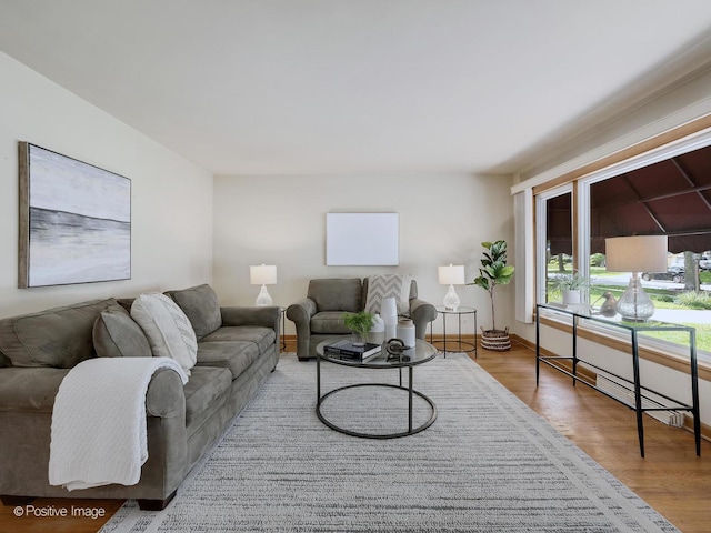 941 Meadowcrest Rd, La Grange Park, IL 60526 - living area with wood finished floors