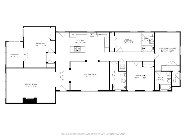 1055 E Hyde Park Blvd Unit 3, Chicago, IL 60615 - floor plan / room layout