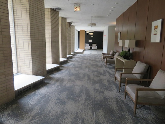 3950 N Lake Shore Dr Unit 1207B, Chicago, IL 60613 - hallway with carpet floors