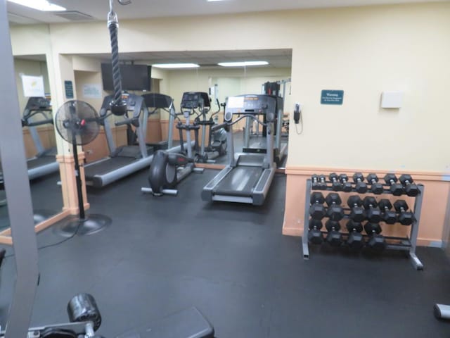 3950 N Lake Shore Dr Unit 1207B, Chicago, IL 60613 - view of gym