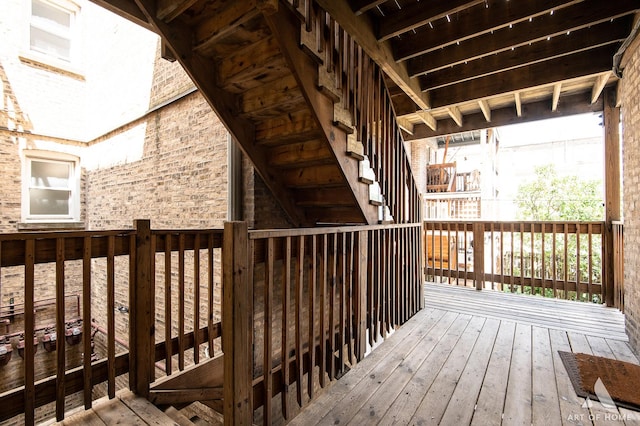 4855 W Roscoe St Unit 1, Chicago, IL 60641 - view of deck