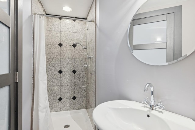 16W307 95th Pl, Burr Ridge, IL 60527 - full bath with a sink and tiled shower