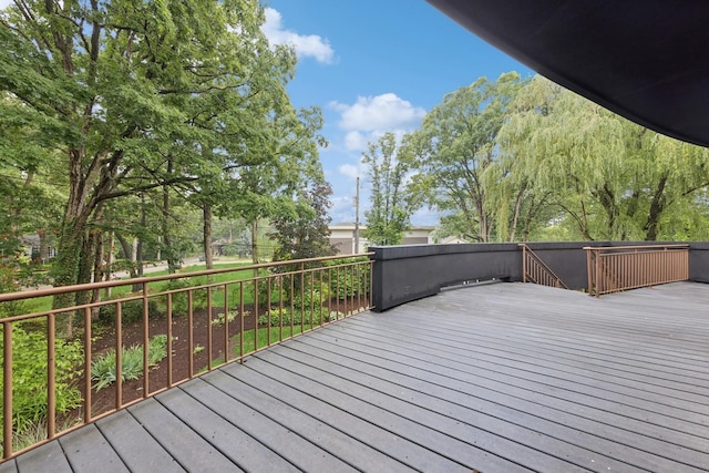 16W307 95th Pl, Burr Ridge, IL 60527 - view of wooden terrace