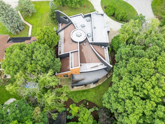 16W307 95th Pl, Burr Ridge, IL 60527 - aerial view of property and surrounding area