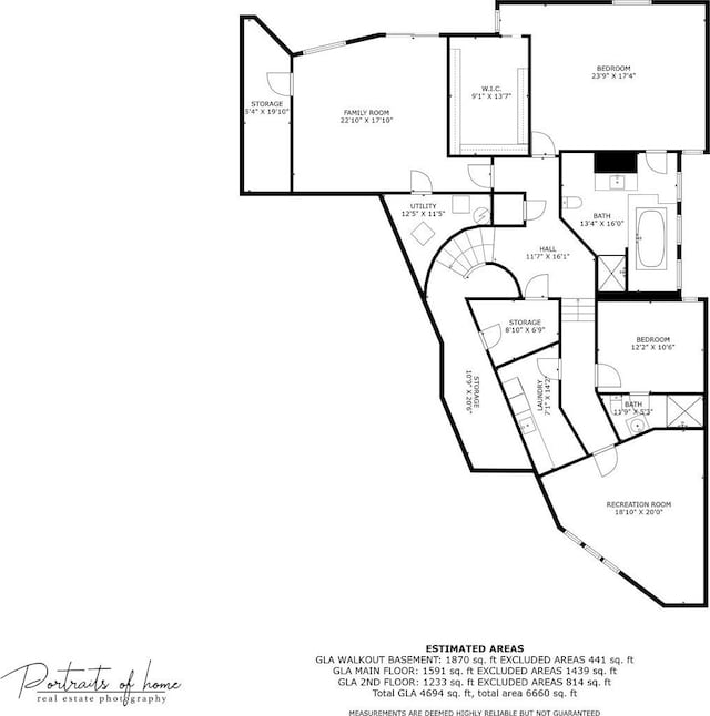 16W307 95th Pl, Burr Ridge, IL 60527 - view of property floor plan