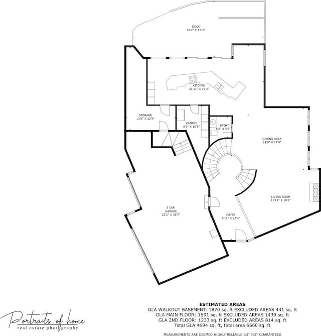 16W307 95th Pl, Burr Ridge, IL 60527 - view of property floor plan